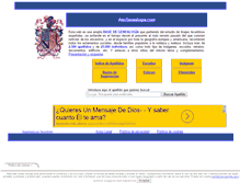 Tablet Screenshot of abcgenealogia.com